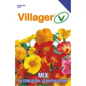 Cveće KALIFORNIJSKI MAK-MIX Villager