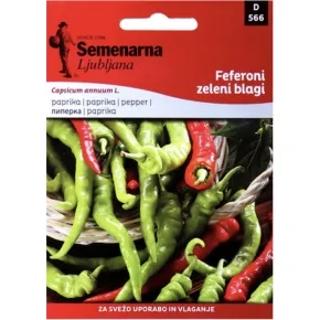 Paprika Feferoni zeleni slatki 566