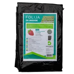 Malč folija za jagode 1,2m x 50m 30mic 30x30 
